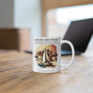 Saint Anthony Padua Coffee Mug Patron Saint Lost Articles Catholic