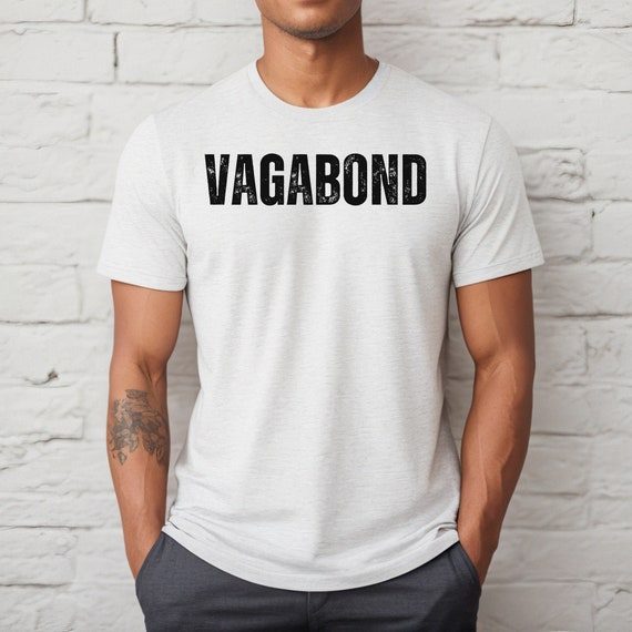 Vagabond Tshirt | Mens Mountain Adventure Shirt | Mens Hiking Tee | Outdoor Men Gifts | Mens Streetwear