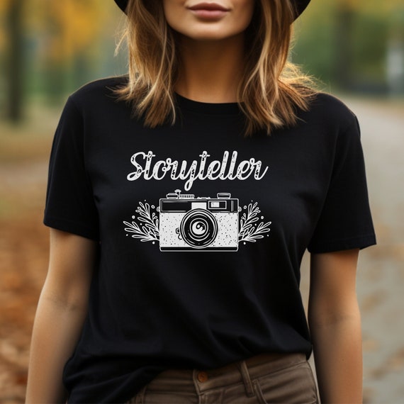 Cute Photographer Photography Camera Storyteller T-Shirt Cute Photographer Photography Camera Storyteller T-Shirt