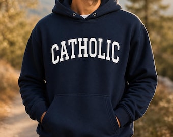 Catholic Hoodie | Unisex Fleece Sweatshirt | Catholic Clothing for Men & Women