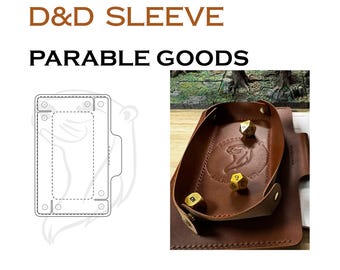 D&D Dice Tray and Notebook Sleeve