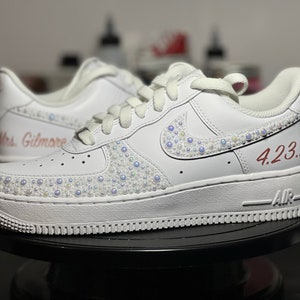 Custom Air Force 1 Bridal sneakers