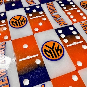 NY Knicks Custom Domino Set