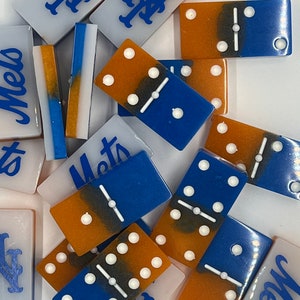 NY Mets Resin Dominos with spinner