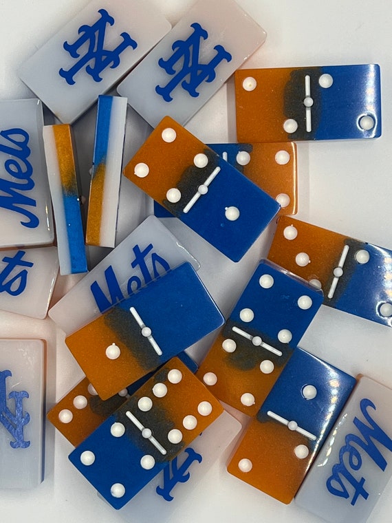 NY Mets Resin Dominos with spinner