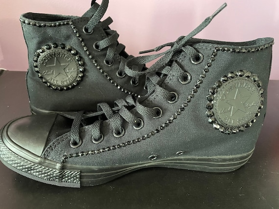 Converse-Black - custom