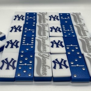 NY Yankees handmade dominoes