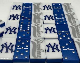 NY Yankees handmade dominoes
