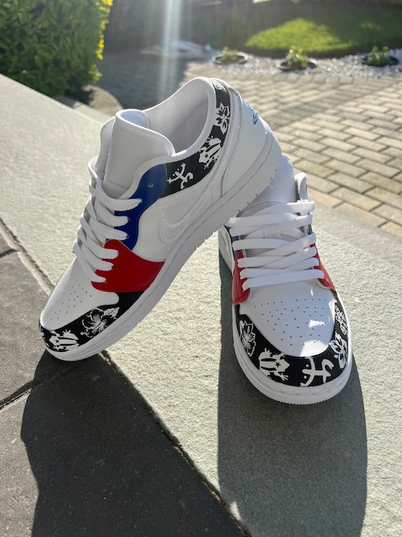 Hand Painted Puerto Rican Jordan 1’s