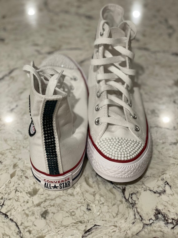 Classic converse custom studded