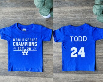 custom toddler dodgers jersey