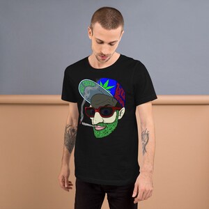 ZyZi Bros Bleiben Sie grün, kurzarm Unisex T-Shirt
