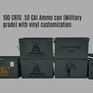 Military Grade Ammo Cans