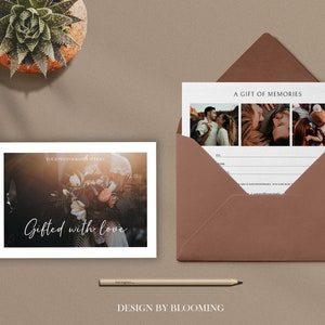Photography Gift Certificate Template, Photographer Gift Card, Gift card for Photographer, Photography Voucher, Marketing board photographer