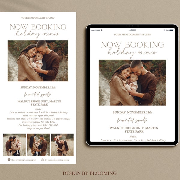 Photography Booking Email Template Etsy