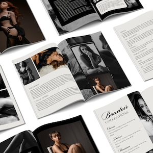 Boudoir Photography Client Guide: CANVA Magazine Template image 5