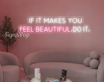 Neonbord schoonheidssalon, neonbord schoonheidssalon, decoratie kapsalon, muurbord spa, neonreclame spa, neonreclame schoonheidssalon