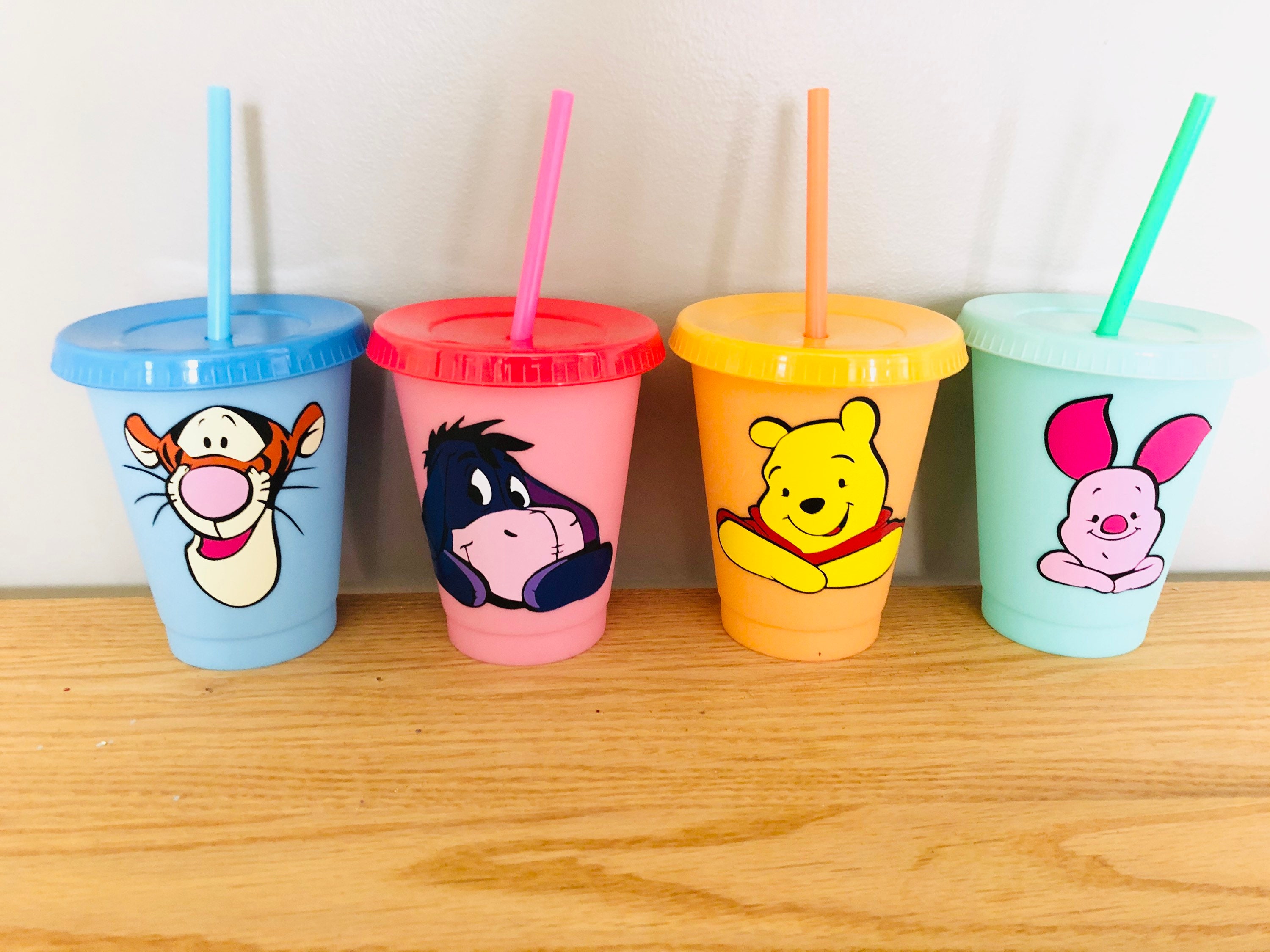 Winnie the Pooh and Friends Color Changing Grande Cups - Etsy