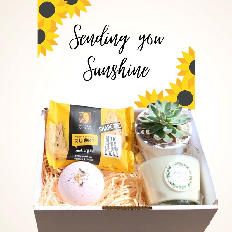 Sending You Sunshine Box Birthday Gift for Her Gift for ...