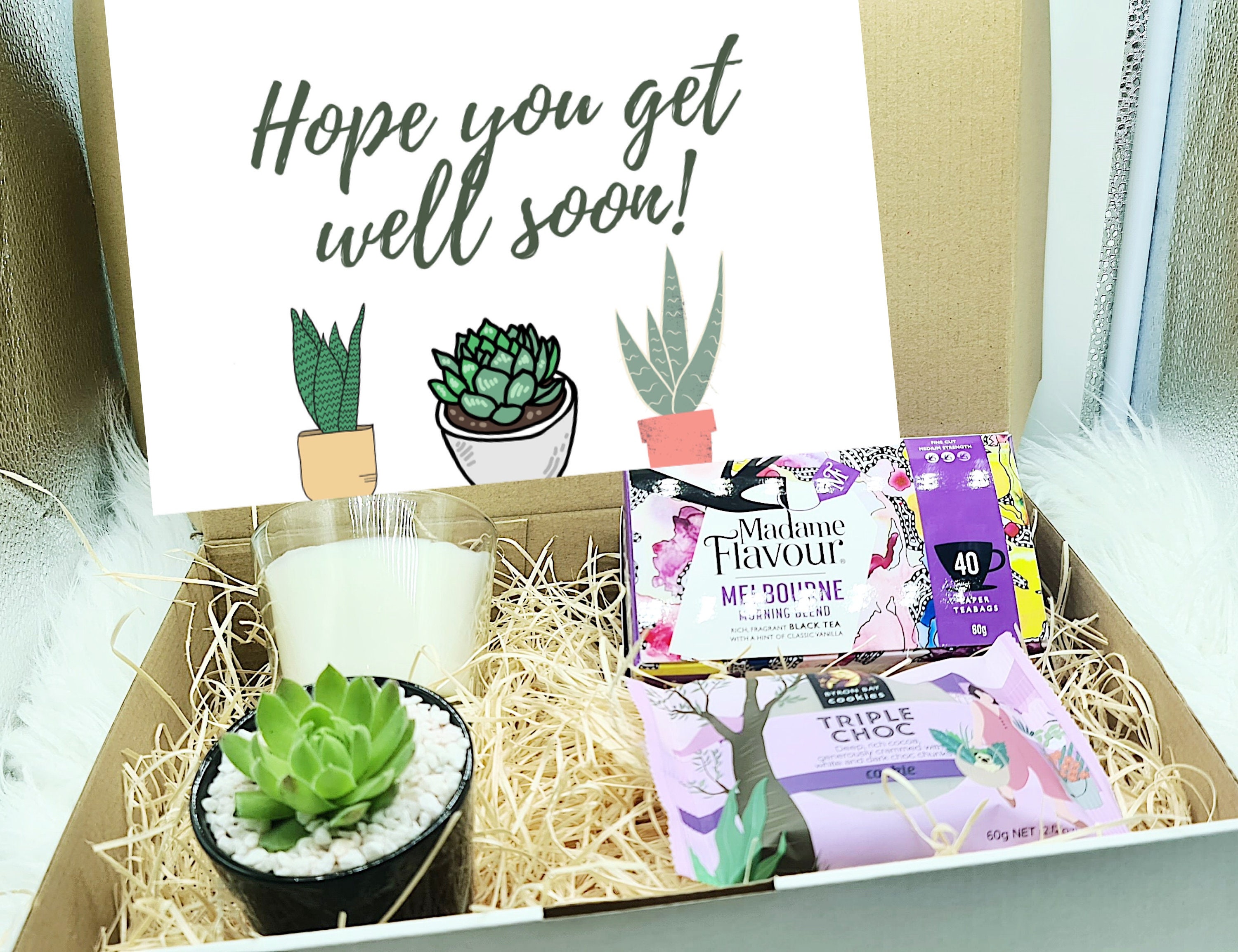  Miracu Succulent Candle, Get Well Gifts for Women, Cheer Up  Gifts for Women, Cheer Me Up Gifts, Plant Lover Gifts for Women - Get Well  Soon, Birthday, Christmas Funny Gifts for