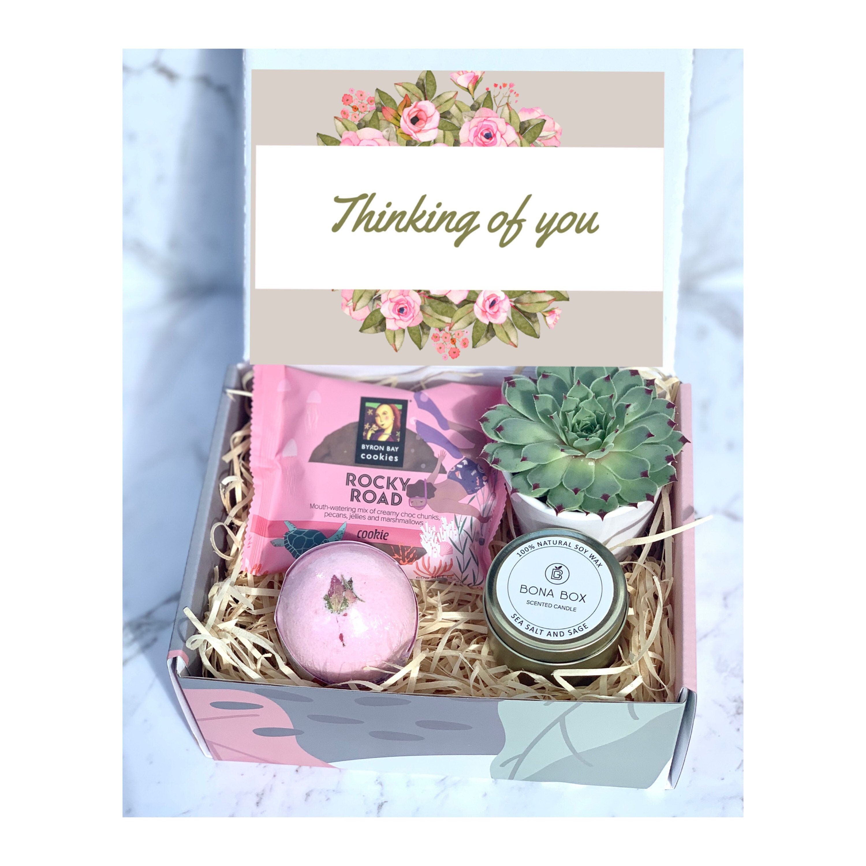 Thinking of you gift thinking about you gift sympathy gift Etsy