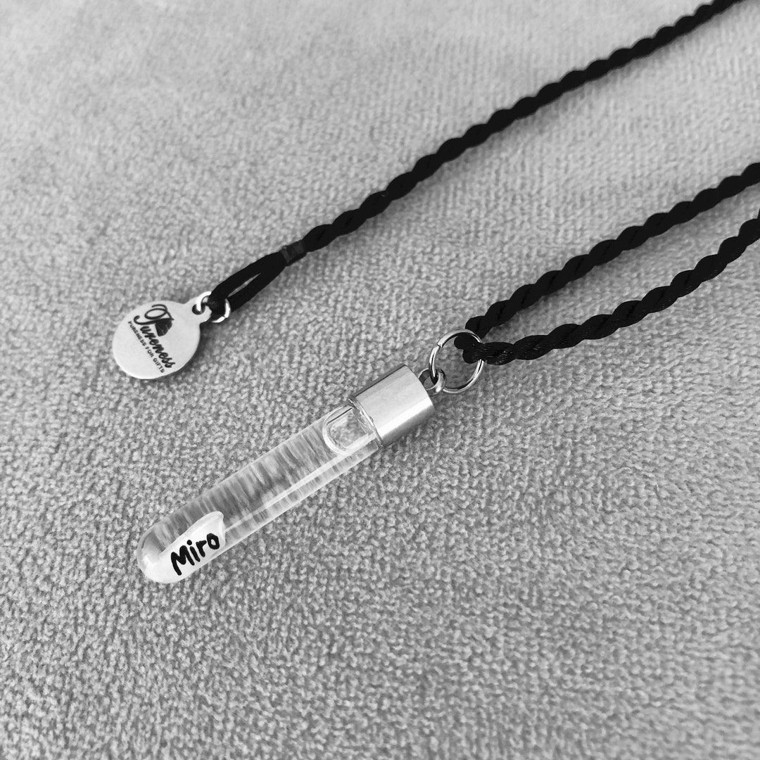 Name on Rice Necklace Name Necklace Jewelry Gift Writing on Etsy UK