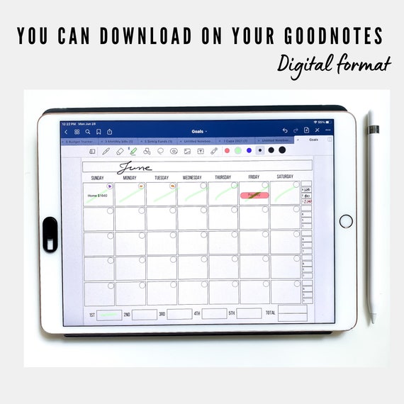 Budget Calendar Printable Minimalist Cash Envelope Calendar Download  Perpetual - Etsy Israel