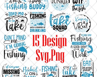 Download Fishing Quote Svg Etsy