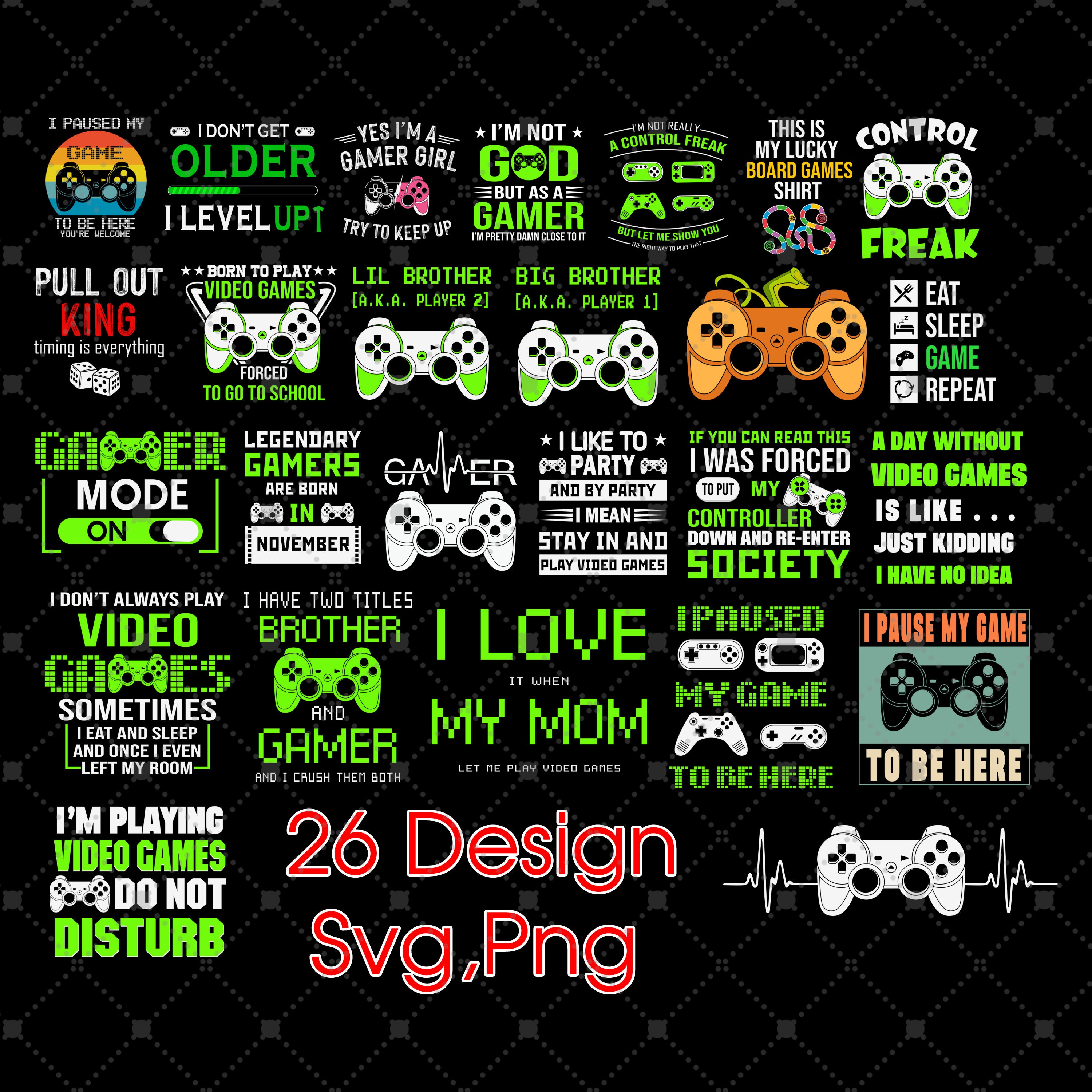 Gaming Svg Bundle Gamer Svg Video Game Svg Gaming Svg Gamer Svg ...