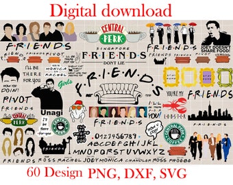 Free Free 102 Friends Cast Svg SVG PNG EPS DXF File
