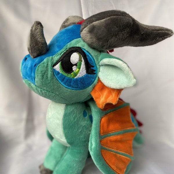 Wings of Fire Plush - Wings of Fire Dragon Plushie - Custom Wings of Fire -Dragon Plush - Custom Plush - Custom Dragon Plush - DELUXE