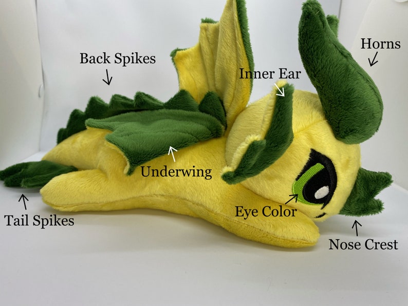 Custom Dragon Plush Custom Plush Dragon Baby Custom Plushie Etsy