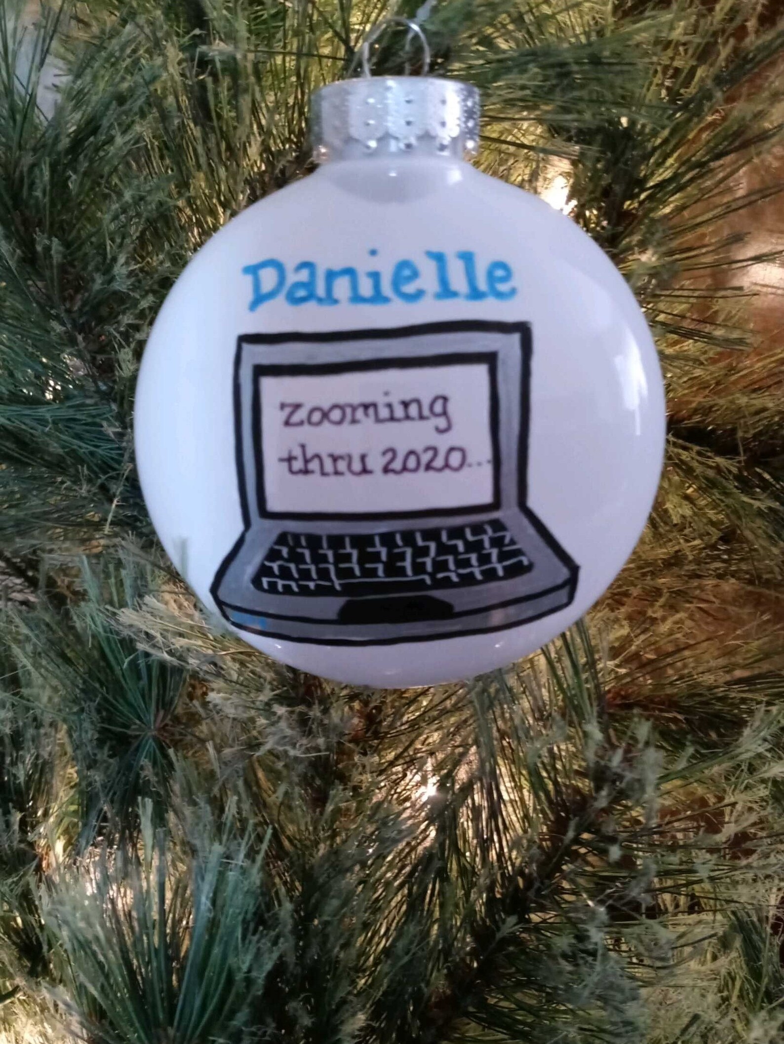 Custom Laptop Ornament Computer Ornament Work Ornament Etsy