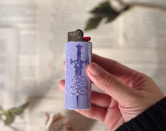 You Do Not Yield Sword - ACOTAR Inspired Bookish Lighter Case