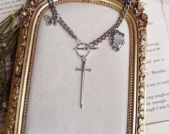Little Osha Necklace - Quicksilver Inspired Charm Necklace