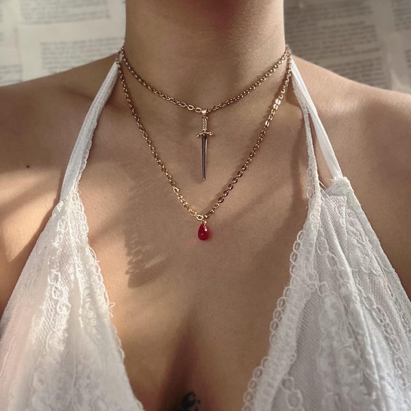 Assassin’s Blade - TOG Inspired Sword Necklace Set