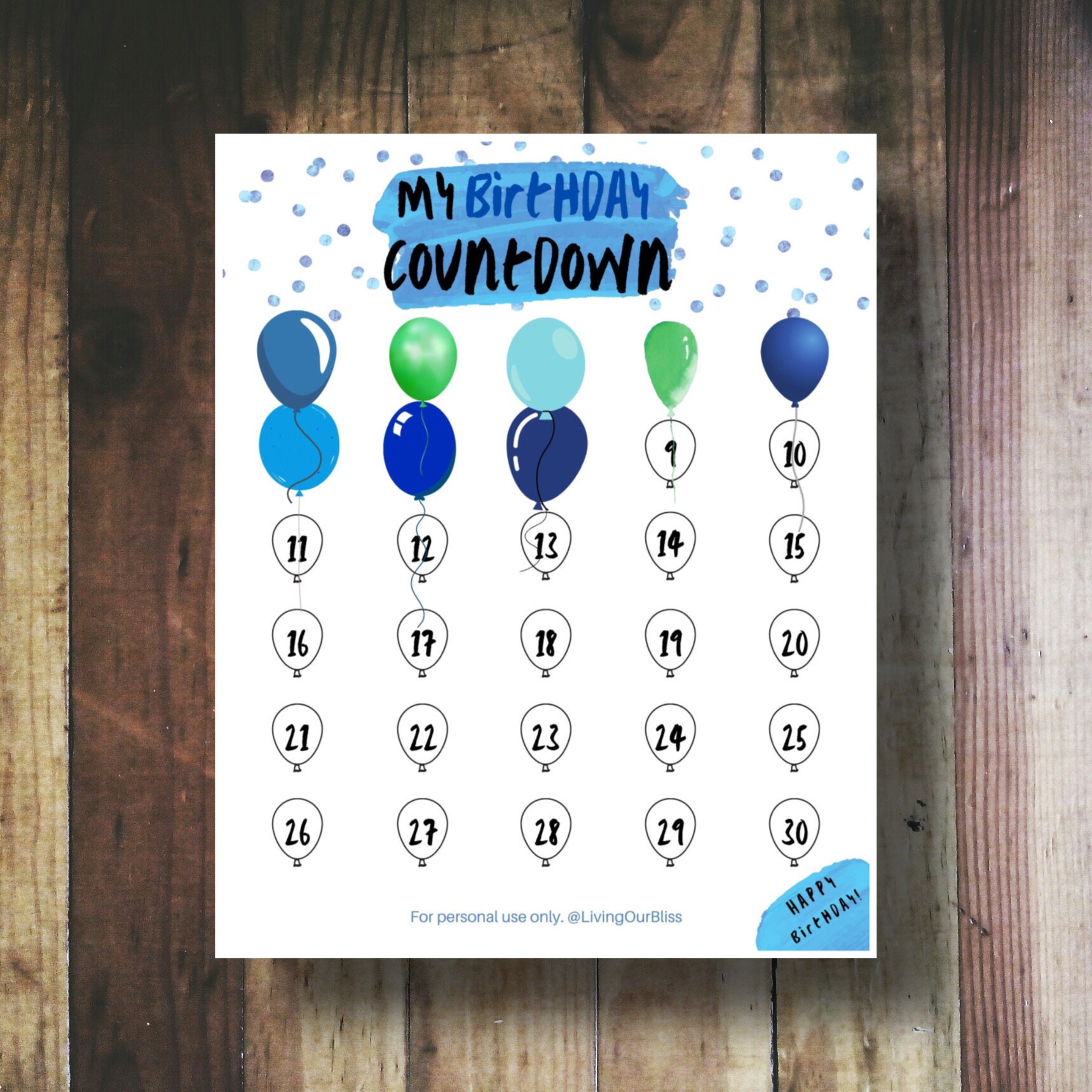 kids birthday countdowns kids birthday countdowns
