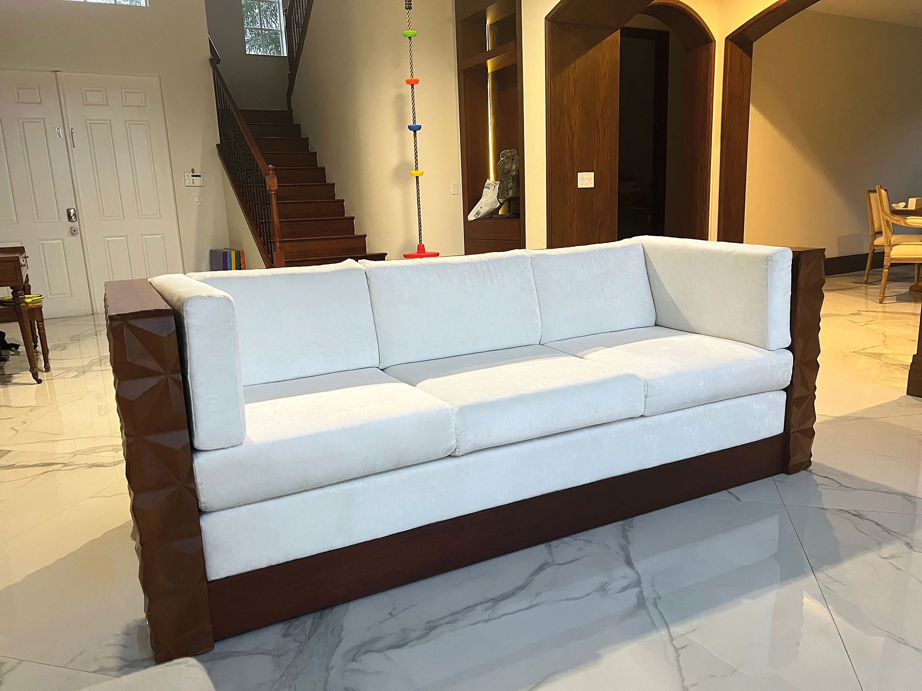 Rustic Modern Custom Made Sofa - Diamond Collection - Etsy