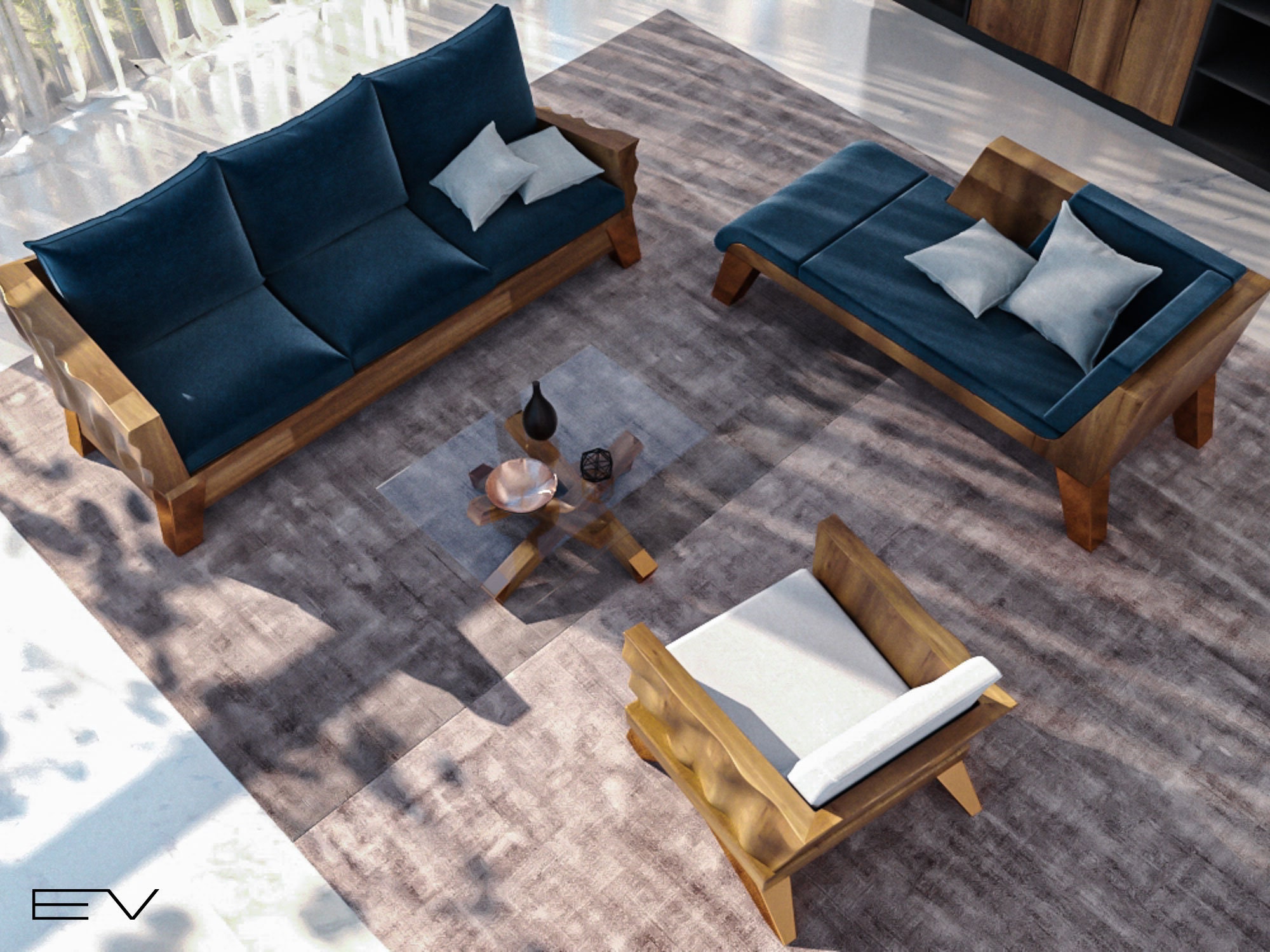 Möbel SET nach Maß Sofa Chaise Lounge Couchtisch und | Etsy