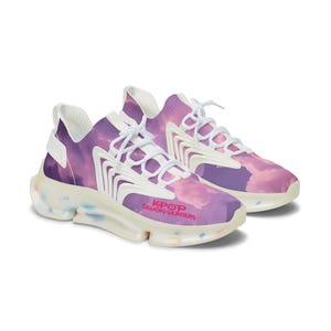 K Pop Demon Hunters Women&#39;s Sneakers - Trendy Anime Shoes, Anime Sneaker, Pop Culture Footwear, Kawaii Athletic Footwear, Stylish Casual