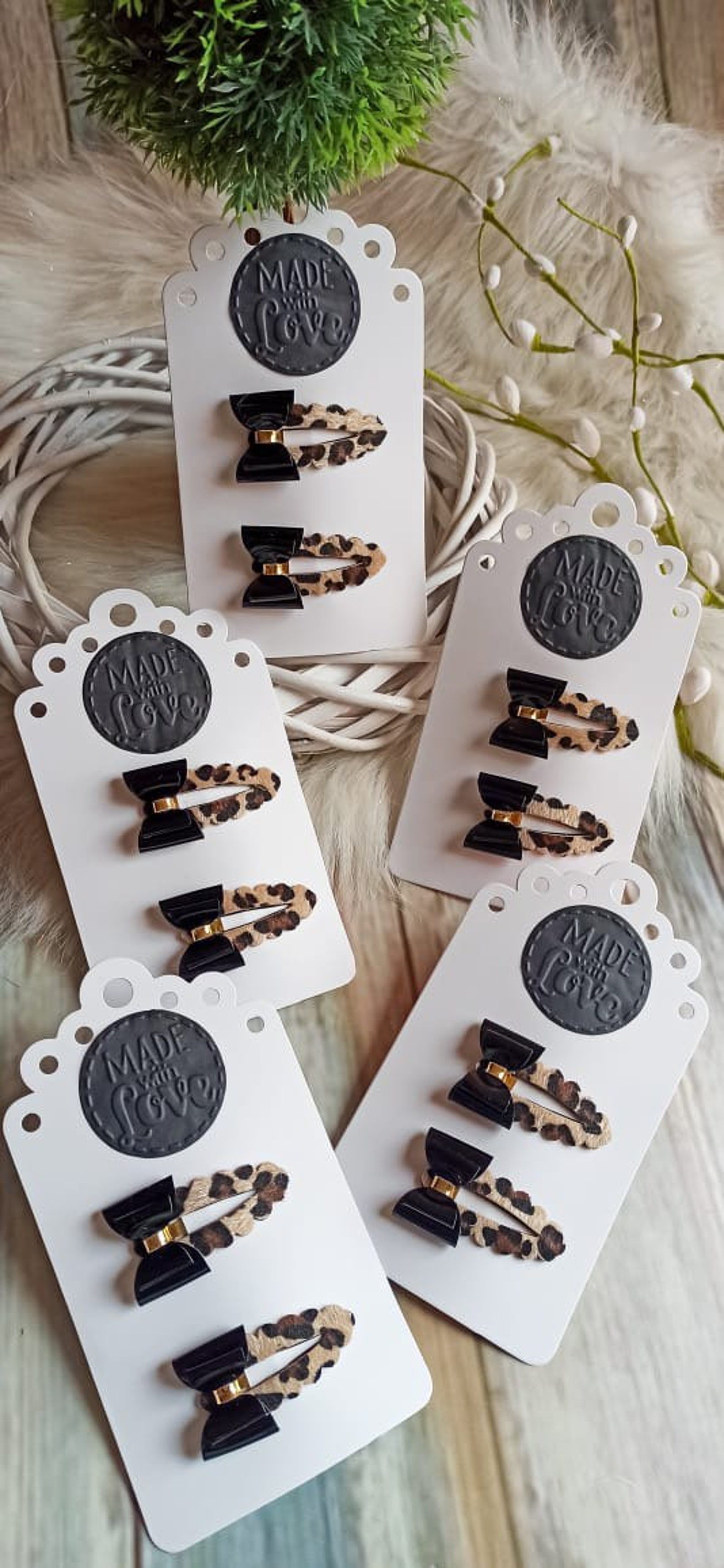 Clips para el cabello / Conjunto de dos Etsy