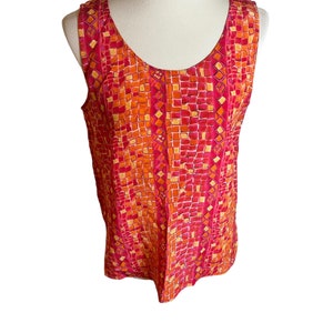 vintage 90s cubed Tank Top