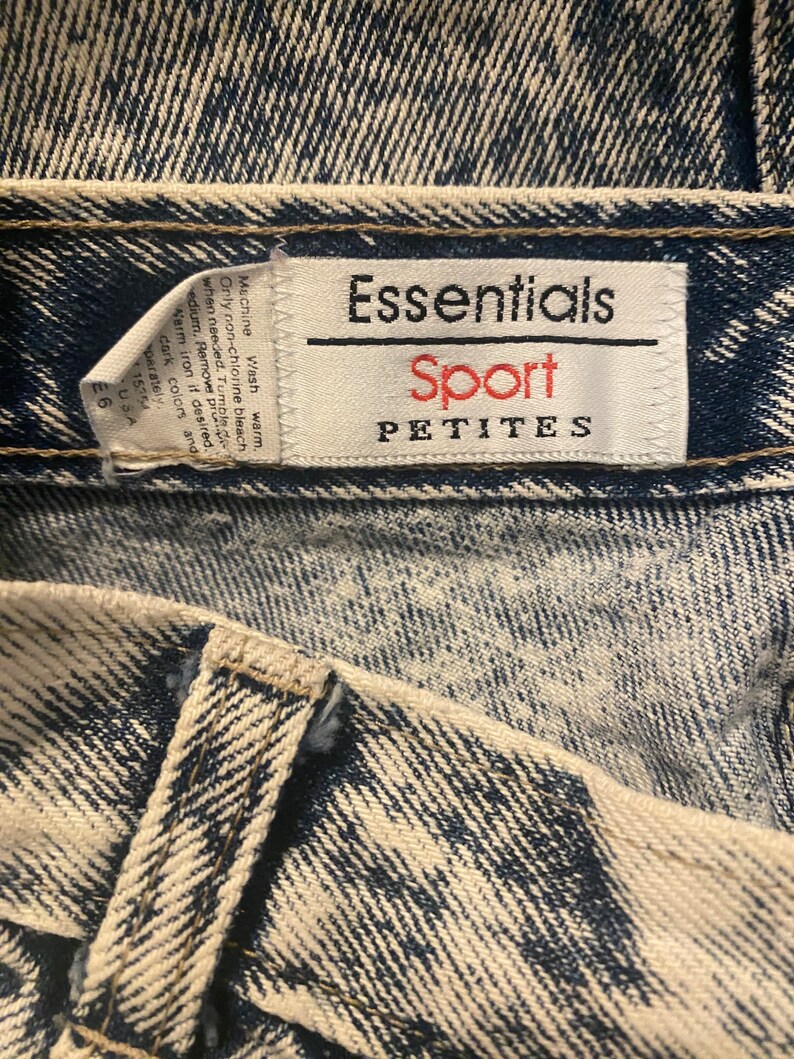 90’s Gray Acid Wash Circle Skirt