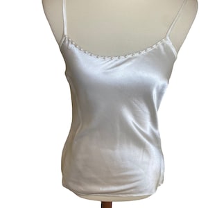 Vintage 90s Tanktop with Beaded Neckline