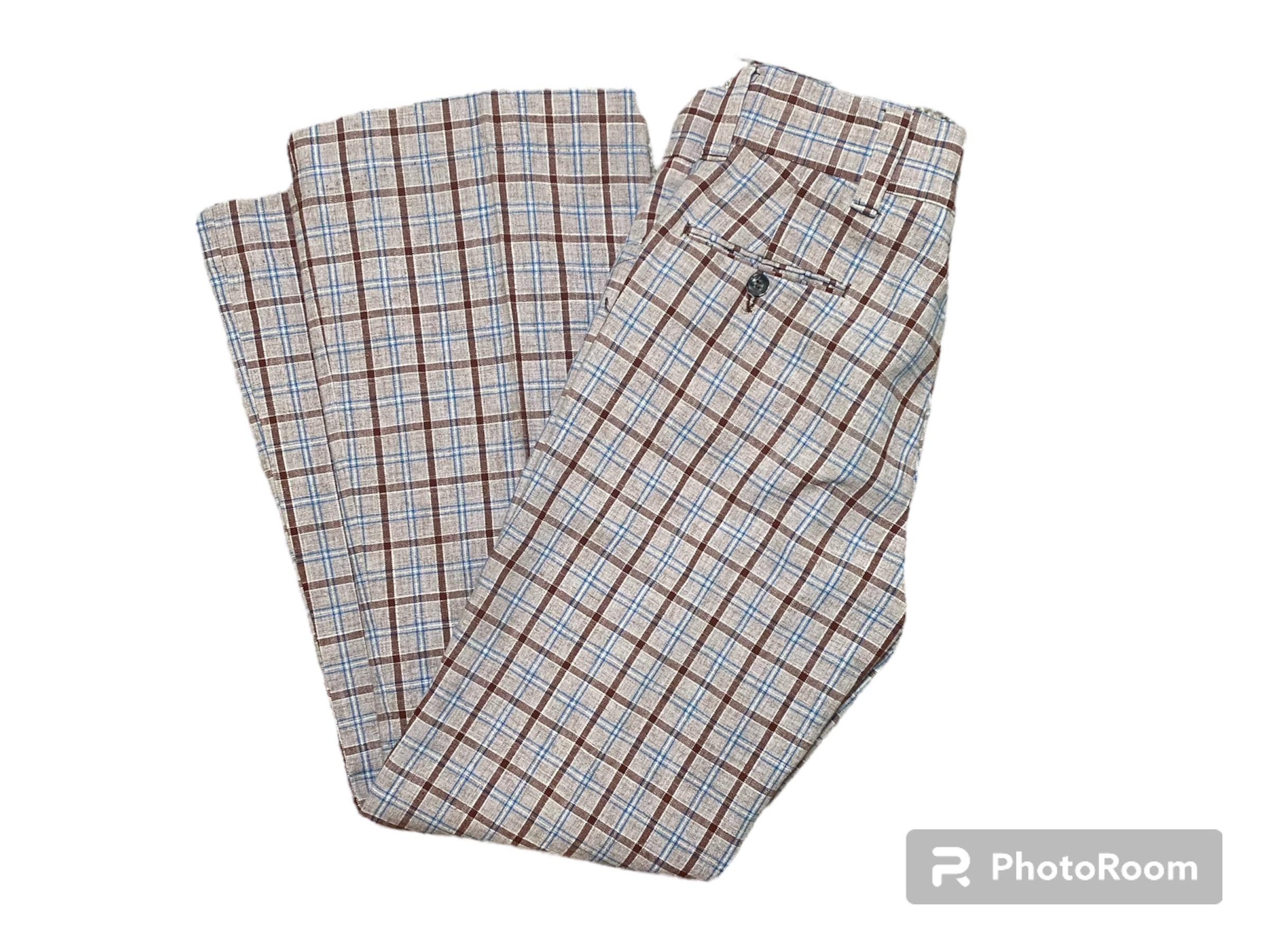 パンツ 70s plaid pants Vintage 70s Plaid Pants - Etsy Canada