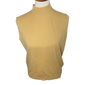 vintage 60s sleeveless blouse