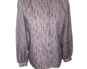 vintage 70s Button Down Blouse