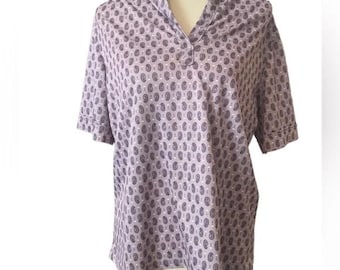Vintage 70s Paisley Blouse