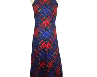 Vintage Plaid Dress