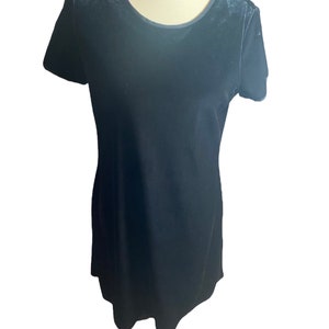 Vintage 90s Velvet Dress